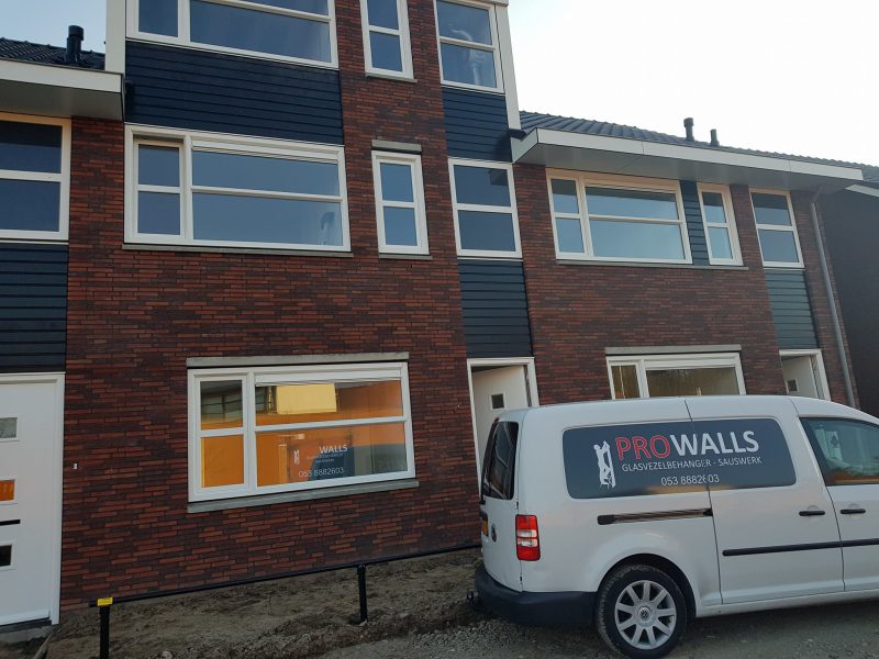 behang project in Enschede