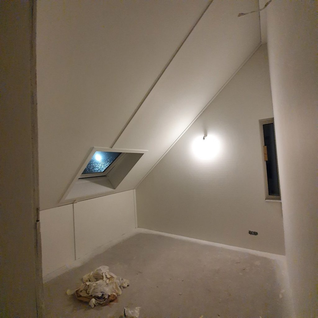 Airless Verfspuiten Zolderkap