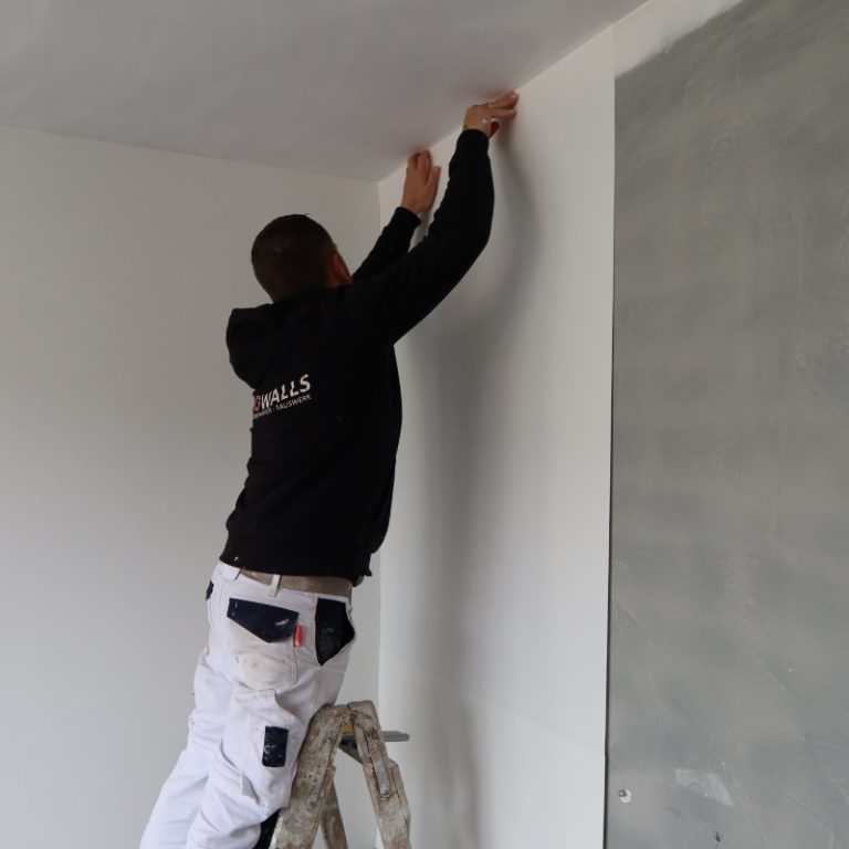 Renovlies behang laten aanbrengen